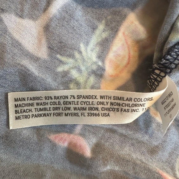 Adorable Soma Navy Cool Nights Cotton Night Dress - Picture 9 of 9